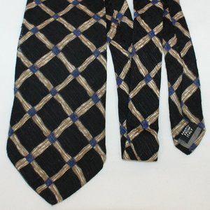 Van Heusen Corporate Casual Checkered Silk Tie